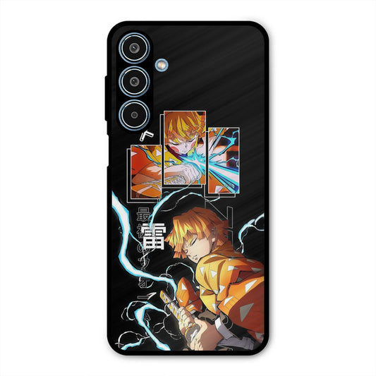 Aggressive Zenitsu Samsung Galaxy M35 5G Mobile Back Cover - Anime PrintShield Case