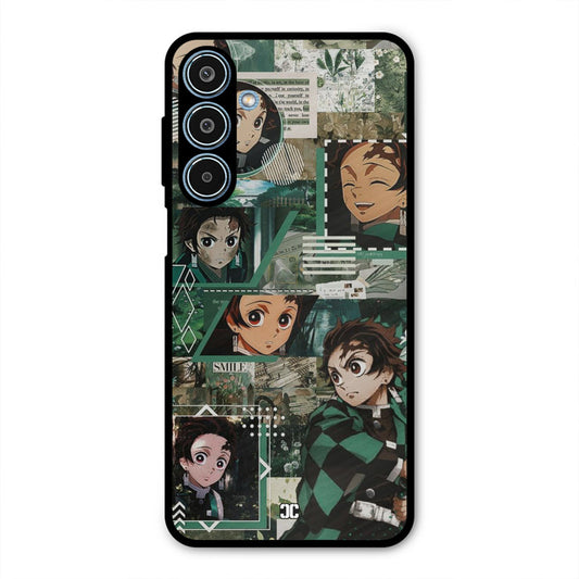 Tanjiro Thoughts Samsung Galaxy M35 5G Mobile Back Cover - Anime PrintShield Case