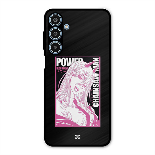 Blood Devil Power Samsung Galaxy M35 5G Mobile Back Cover - Anime PrintShield Case