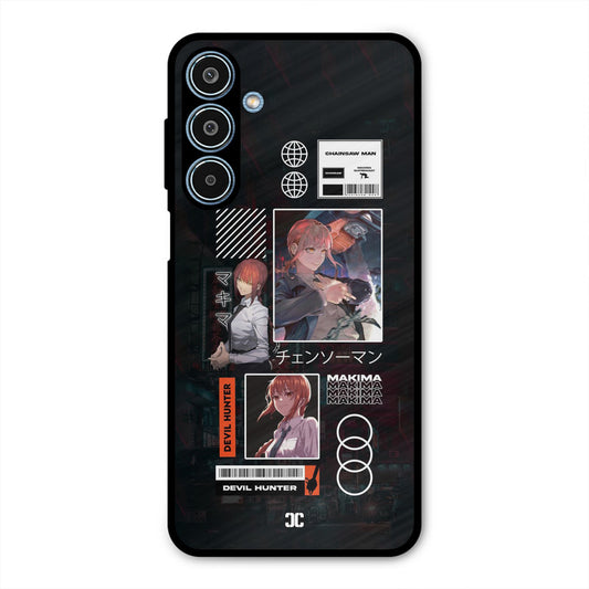 Devil Hunter Makima Samsung Galaxy M35 5G Mobile Back Cover - Anime PrintShield Case