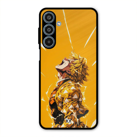 Shouting Zenitsu Samsung Galaxy M35 5G Mobile Back Cover - Anime PrintShield Case