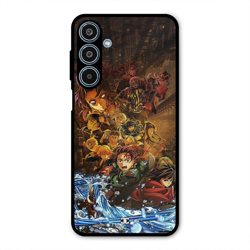 Demon Slayers Samsung Galaxy M35 5G Mobile Back Cover - Anime PrintShield Case