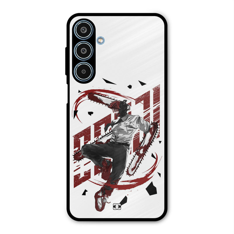 Chainsawman Typo Samsung Galaxy M35 5G Mobile Back Cover - Anime PrintShield Case