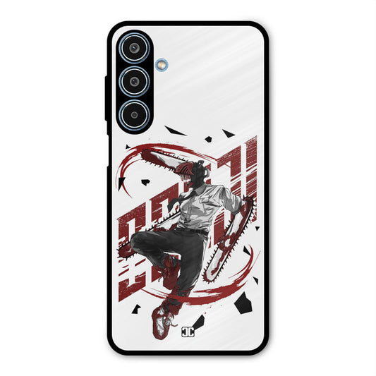 Chainsawman Typo Samsung Galaxy M35 5G Mobile Back Cover - Anime PrintShield Case