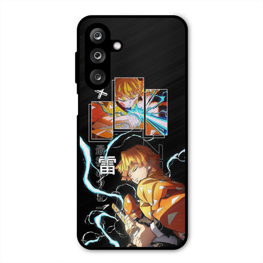 Aggressive Zenitsu Samsung Galaxy M36 Mobile Back Cover - Anime PrintShield Case