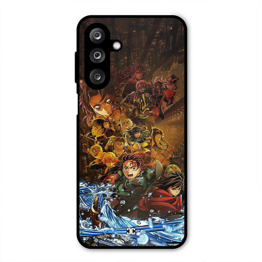 Demon Slayers Samsung Galaxy M36 Mobile Back Cover - Anime PrintShield Case