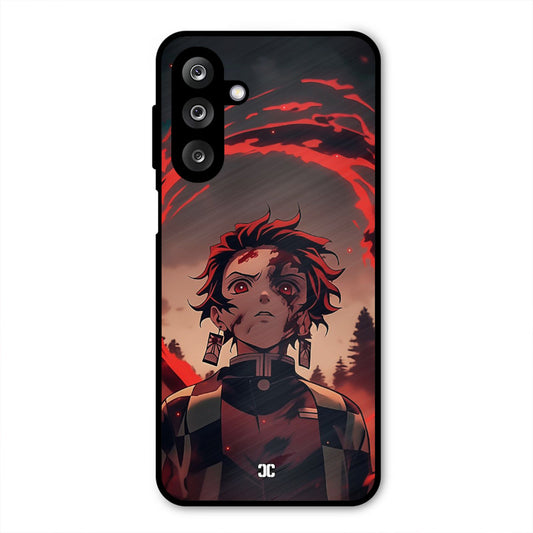 Raging Tanjiro Samsung Galaxy M36 Mobile Back Cover - Anime PrintShield Case