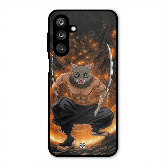 Inosuke Rage Samsung Galaxy M36 Mobile Back Cover - Anime PrintShield Case