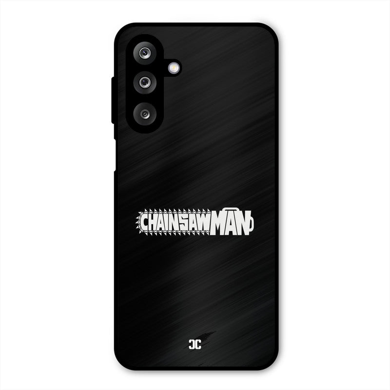 Chainsaw Logo Samsung Galaxy M36 Mobile Back Cover - Anime PrintShield Case