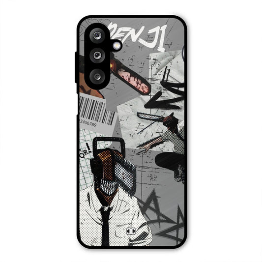 Denji Rage Samsung Galaxy M36 Mobile Back Cover - Anime PrintShield Case