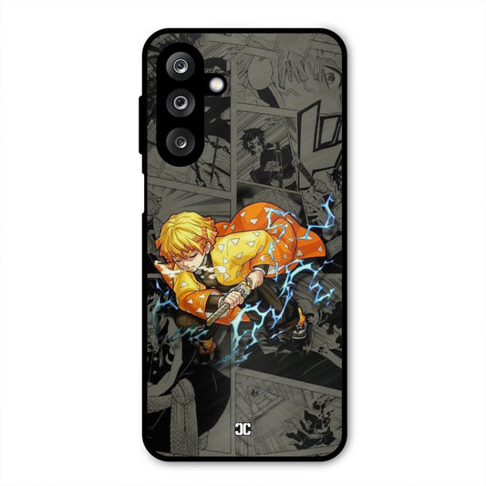 Zenitsu Manga Samsung Galaxy M36 Mobile Back Cover - Anime PrintShield Case