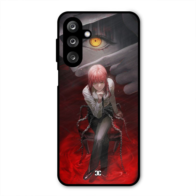 Makima Chains Samsung Galaxy M36 Mobile Back Cover - Anime PrintShield Case
