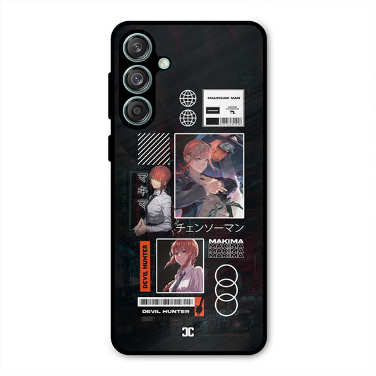 Devil Hunter Makima Samsung Galaxy M55 5G Mobile Back Cover - Anime PrintShield Case
