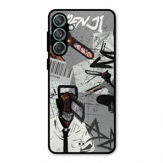 Denji Rage Samsung Galaxy M55 5G Mobile Back Cover - Anime PrintShield Case