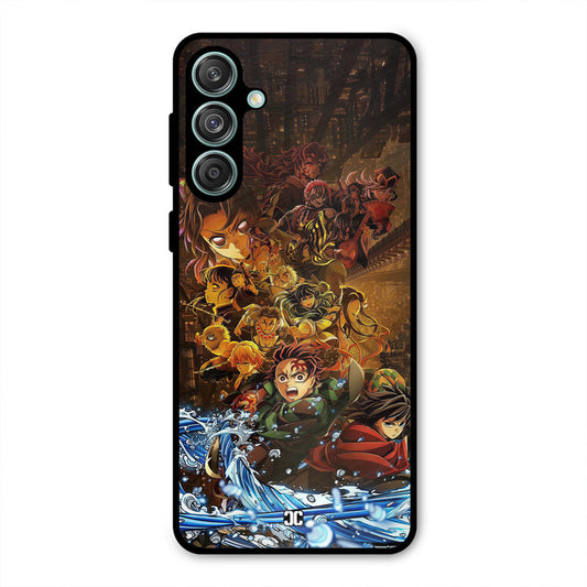 Demon Slayers Samsung Galaxy M55 5G Mobile Back Cover - Anime PrintShield Case