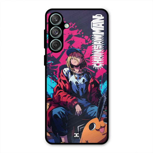 Puchita with Power Samsung Galaxy M55 5G Mobile Back Cover - Anime PrintShield Case