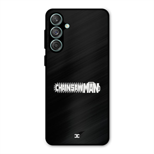 Chainsaw Logo Samsung Galaxy M55 5G Mobile Back Cover - Anime PrintShield Case