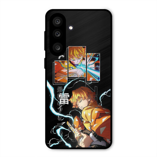 Aggressive Zenitsu Samsung Galaxy M56 Mobile Back Cover - Anime PrintShield Case