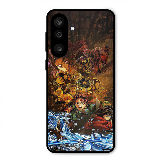 Demon Slayers Samsung Galaxy M56 Mobile Back Cover - Anime PrintShield Case