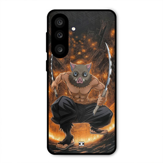 Inosuke Rage Samsung Galaxy M56 Mobile Back Cover - Anime PrintShield Case