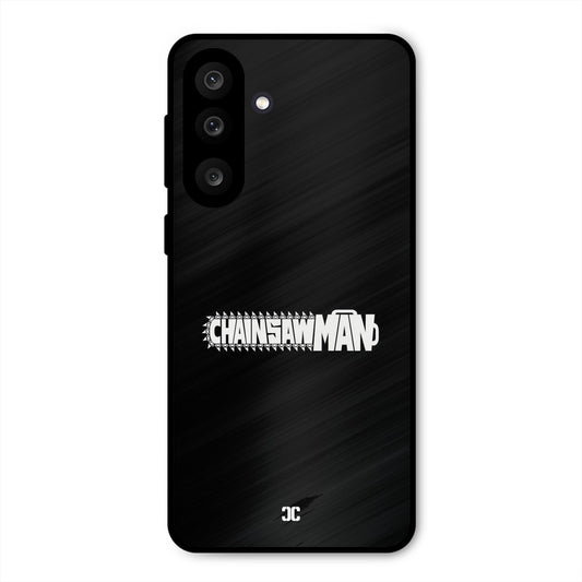 Chainsaw Logo Samsung Galaxy M56 Mobile Back Cover - Anime PrintShield Case