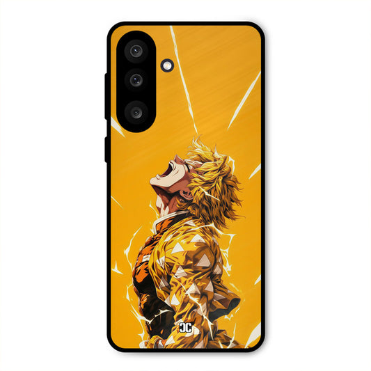 Shouting Zenitsu Samsung Galaxy M56 Mobile Back Cover - Anime PrintShield Case
