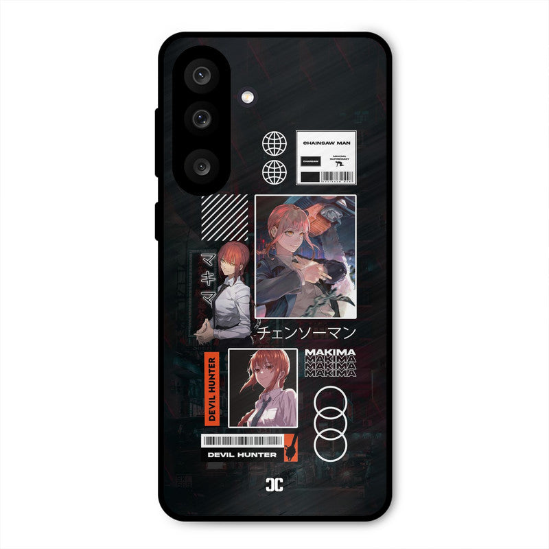Devil Hunter Makima Samsung Galaxy M56 Mobile Back Cover - Anime PrintShield Case
