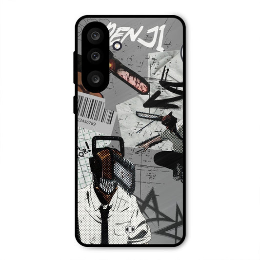 Denji Rage Samsung Galaxy M56 Mobile Back Cover - Anime PrintShield Case