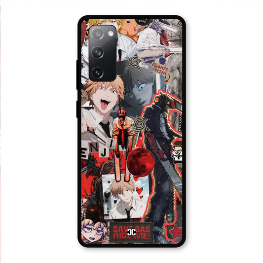 Denji Thoughts Samsung Galaxy S20 FE 5G Mobile Back Cover - Anime PrintShield Case