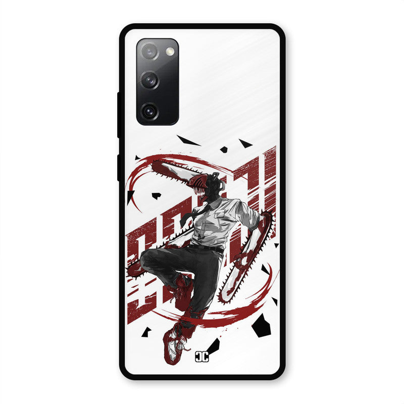 Chainsawman Typo Samsung Galaxy S20 FE 5G Mobile Back Cover - Anime PrintShield Case