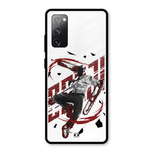 Chainsawman Typo Samsung Galaxy S20 FE 5G Mobile Back Cover - Anime PrintShield Case