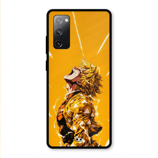Shouting Zenitsu Samsung Galaxy S20 FE 5G Mobile Back Cover - Anime PrintShield Case