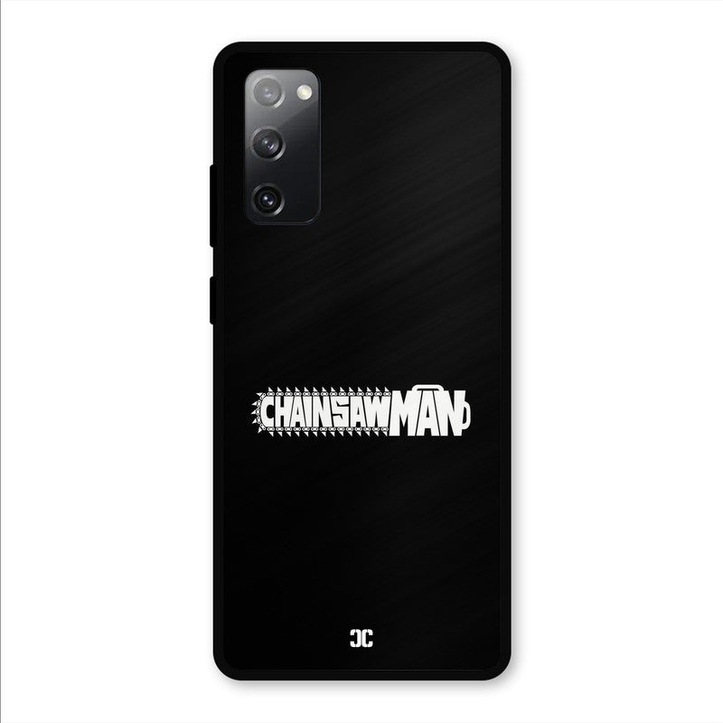 Chainsaw Logo Samsung Galaxy S20 FE 5G Mobile Back Cover - Anime PrintShield Case