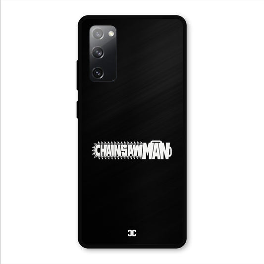 Chainsaw Logo Samsung Galaxy S20 FE 5G Mobile Back Cover - Anime PrintShield Case