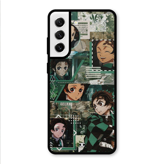 Tanjiro Thoughts Samsung Galaxy S21 FE 5G (2023) Mobile Back Cover - Anime PrintShield Case
