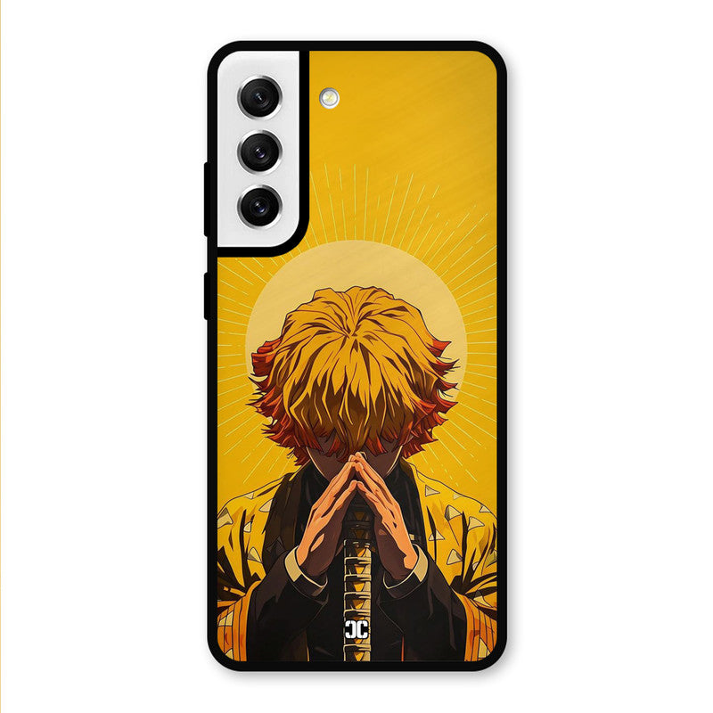 Calm Zenitsu Samsung Galaxy S21 FE 5G (2023) Mobile Back Cover - Anime PrintShield Case