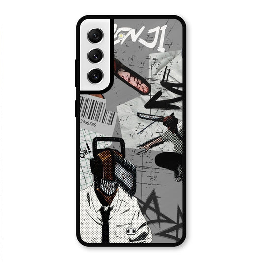 Denji Rage Samsung Galaxy S21 FE 5G (2023) Mobile Back Cover - Anime PrintShield Case