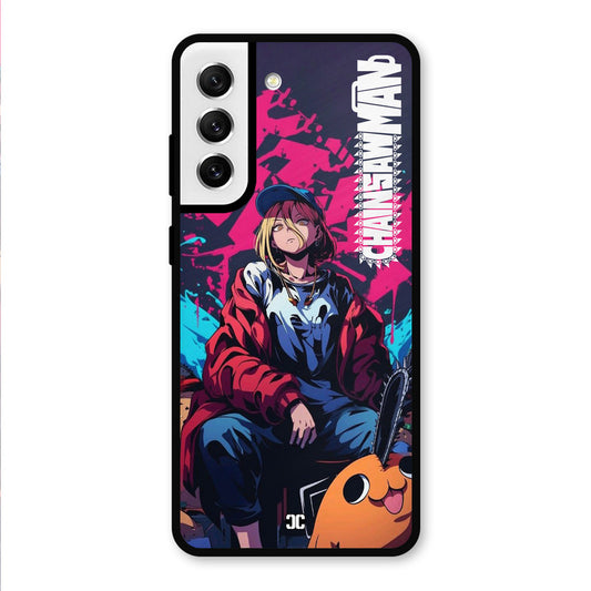 Puchita with Power Samsung Galaxy S21 FE 5G (2023) Mobile Back Cover - Anime PrintShield Case