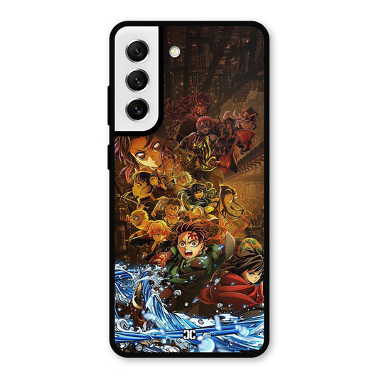 Demon Slayers Samsung Galaxy S21 FE 5G Mobile Back Cover - Anime PrintShield Case