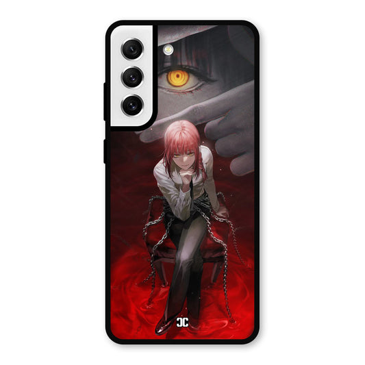 Makima Chains Samsung Galaxy S21 FE 5G Mobile Back Cover - Anime PrintShield Case