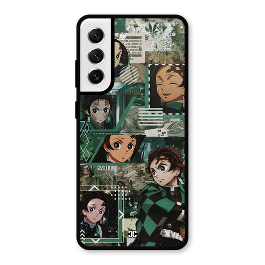 Tanjiro Thoughts Samsung Galaxy S21 FE 5G Mobile Back Cover - Anime PrintShield Case