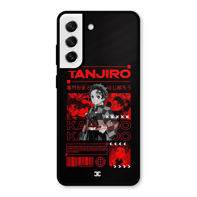 Tanjiro Kamado Samsung Galaxy S21 FE 5G Mobile Back Cover - Anime PrintShield Case