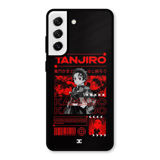 Tanjiro Kamado Samsung Galaxy S21 FE 5G Mobile Back Cover - Anime PrintShield Case