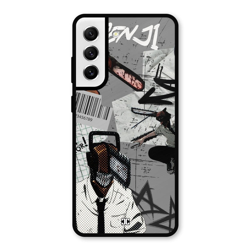 Denji Rage Samsung Galaxy S21 FE 5G Mobile Back Cover - Anime PrintShield Case