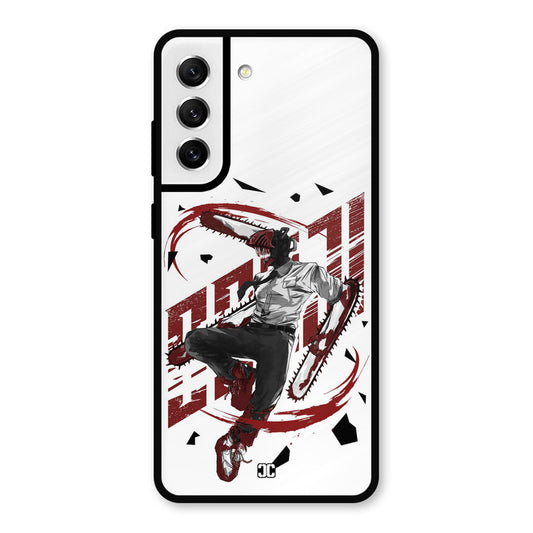Chainsawman Typo Samsung Galaxy S21 FE 5G Mobile Back Cover - Anime PrintShield Case
