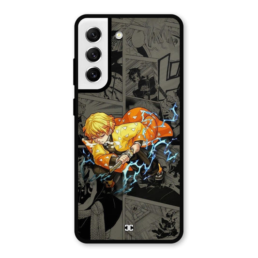 Zenitsu Manga Samsung Galaxy S21 FE 5G Mobile Back Cover - Anime PrintShield Case