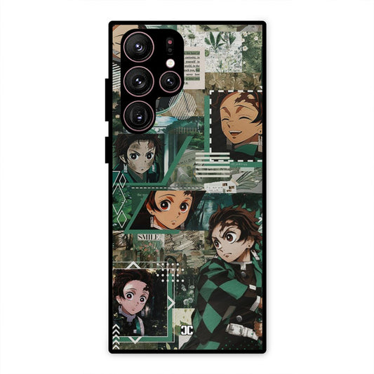 Tanjiro Thoughts Samsung Galaxy S22 Ultra Mobile Back Cover - Anime PrintShield Case