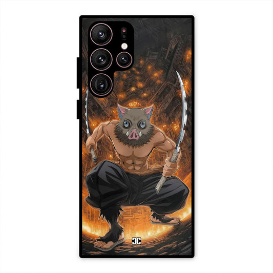 Inosuke Rage Samsung Galaxy S22 Ultra Mobile Back Cover - Anime PrintShield Case