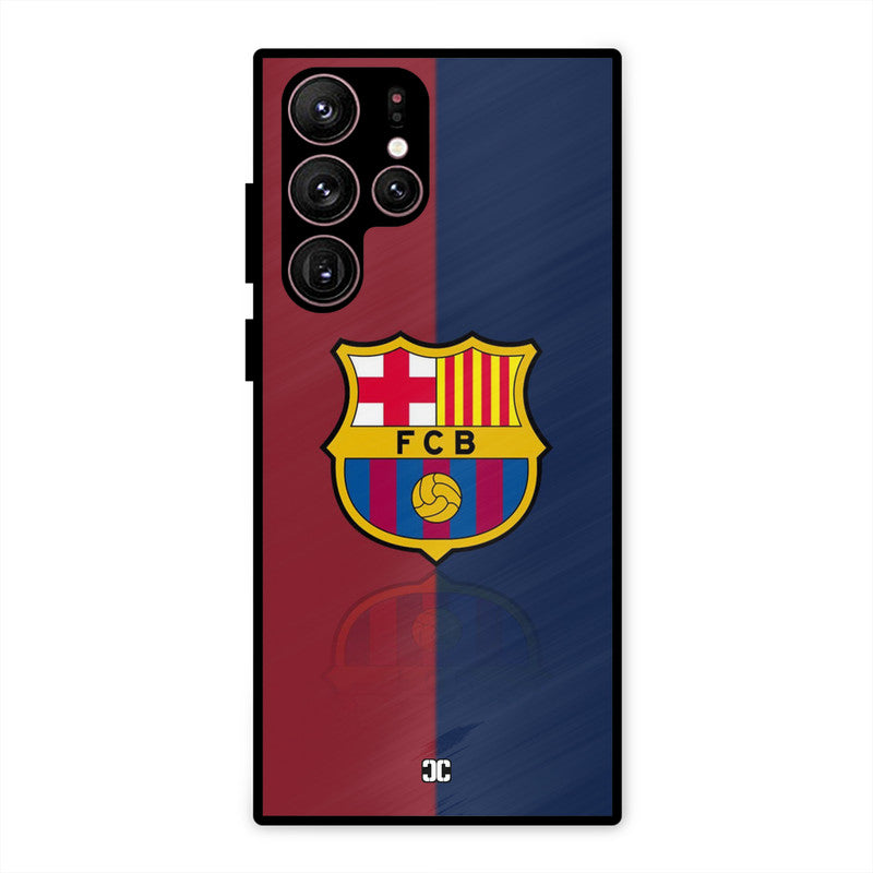 Barcelona Logo Samsung Galaxy S22 Ultra Mobile Back Cover - Sports PrintShield Case