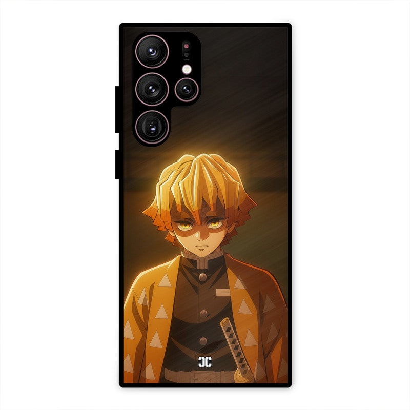 Thunderboy Zenitsu Samsung Galaxy S22 Ultra Mobile Back Cover - Anime PrintShield Case
